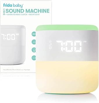 Frida 3-in-1 Sound Machine with When-To-Wake Clock and Nightlight product photo