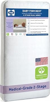 Sealy Baby Firm Rest 2-Stage Crib Mattress