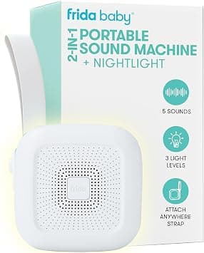 Frida 2-in-1 Portable Sound Machine and Nightlight product photo