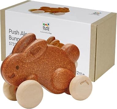 PlanToys Push Along Bunny product photo