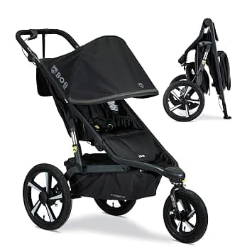 BOB Gear Alterrain Pro Jogging Stroller, Black product photo